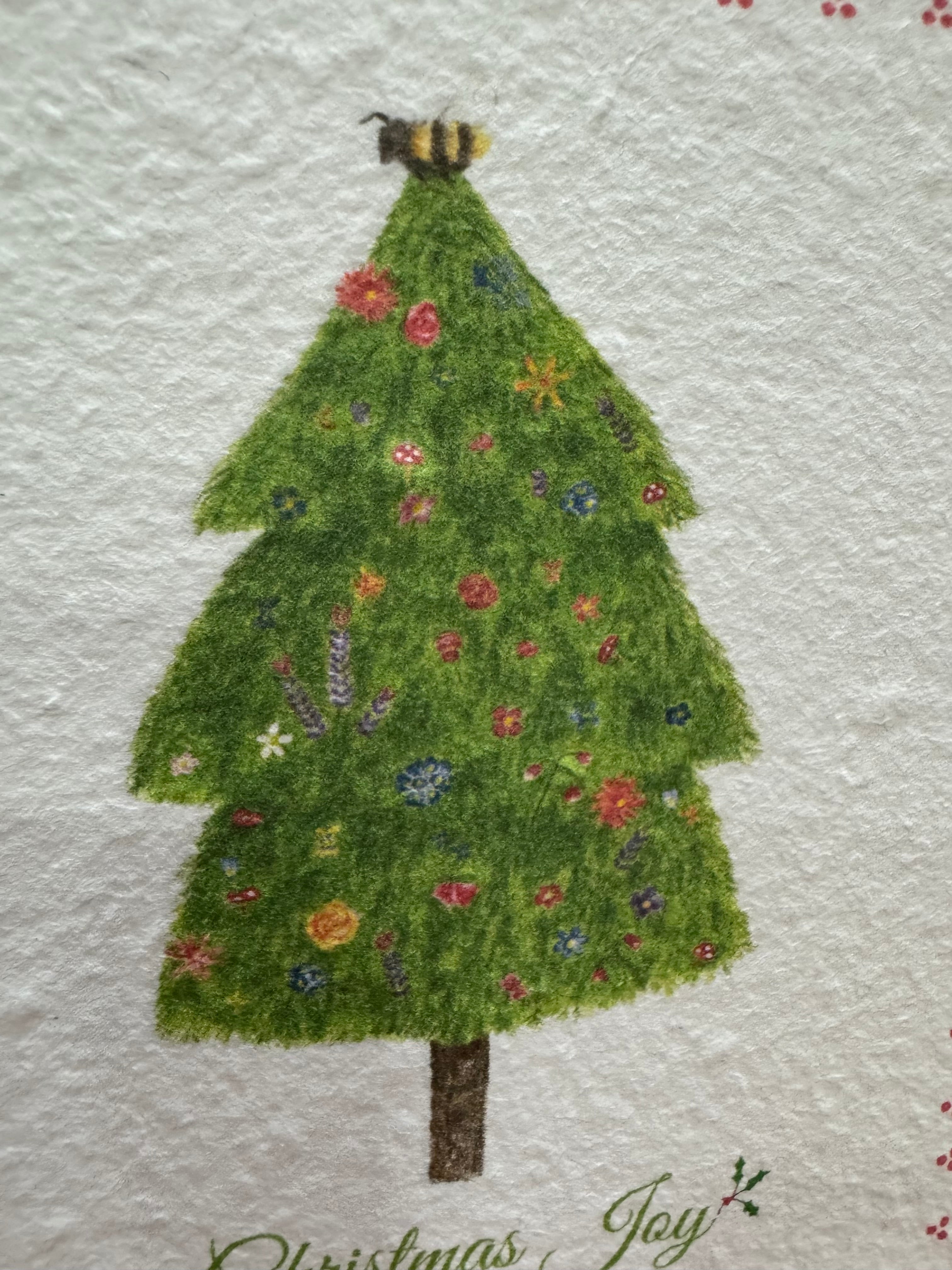 Christmas Seeded Paper Cards
