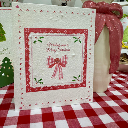 Christmas Seeded Paper Cards