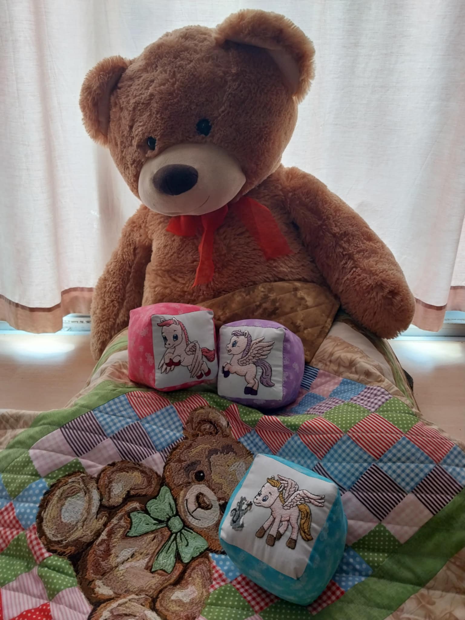 "Pegasus" Soft Baby Blocks