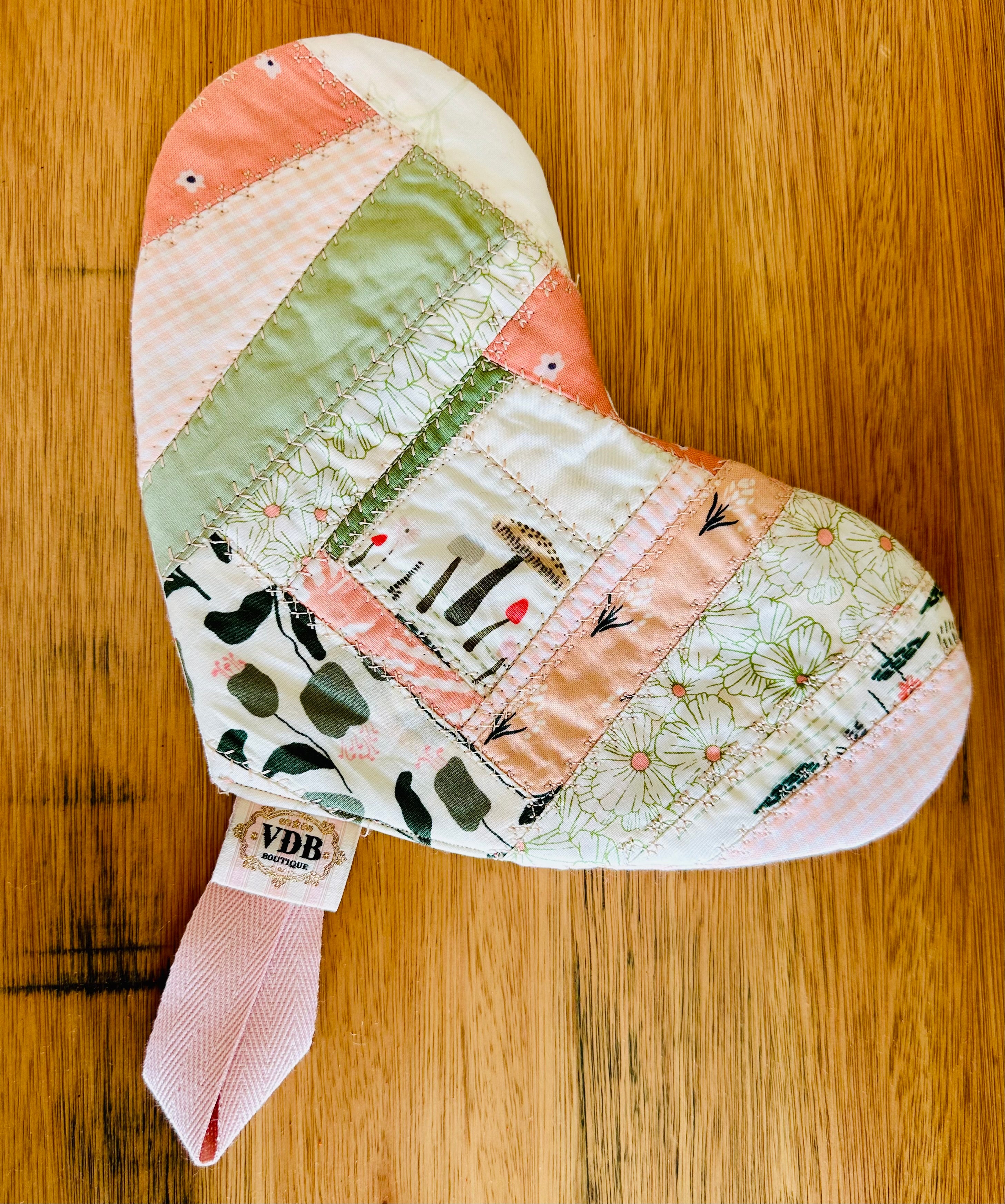 Cute heart shaped Oven Mitts