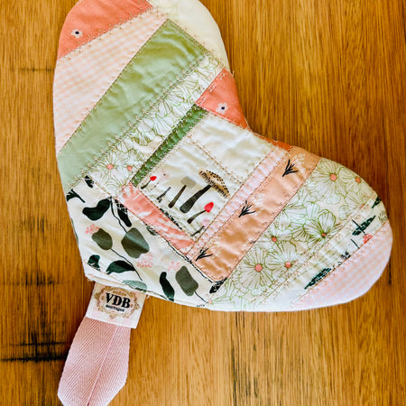 Cute heart shaped Oven Mitts