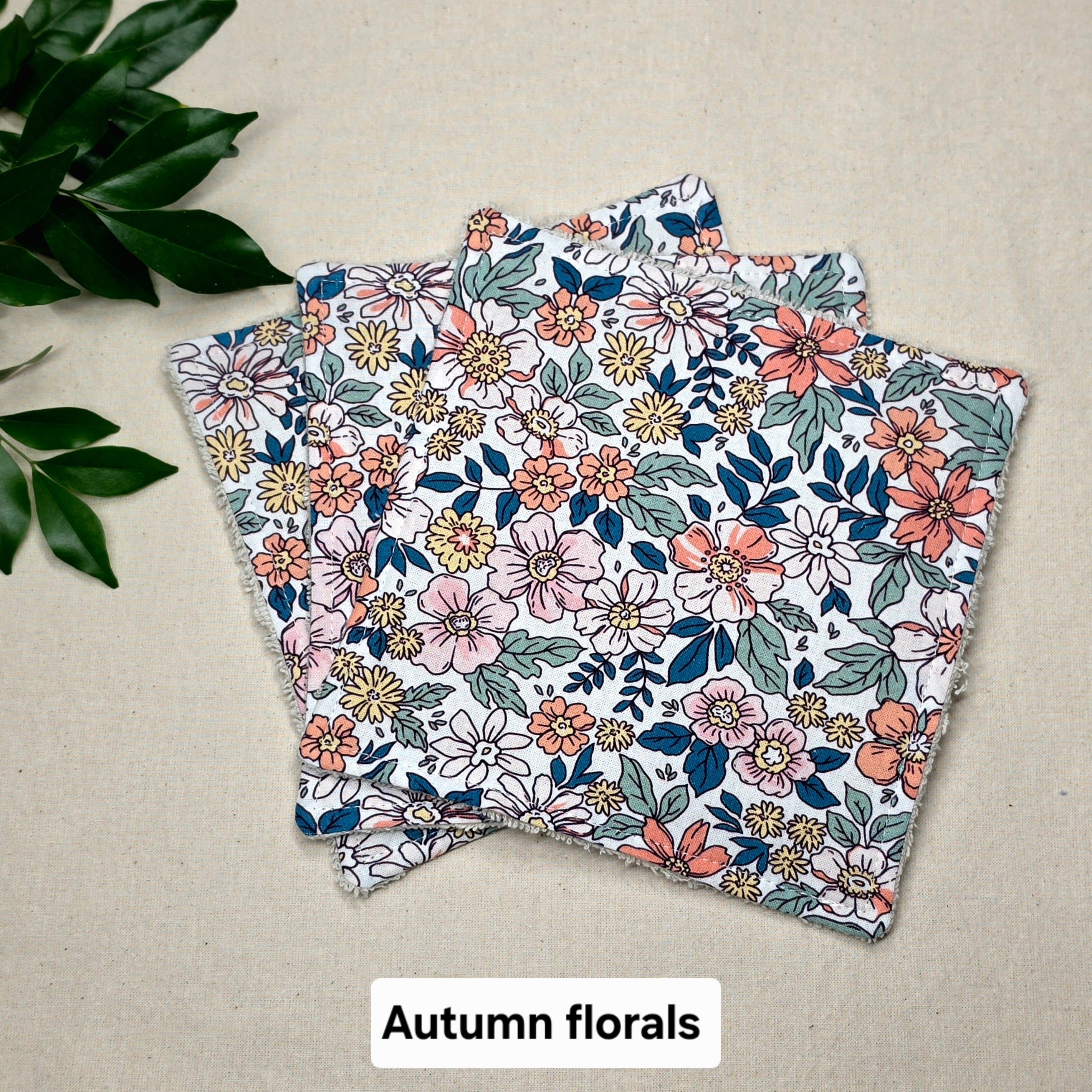 Reusable Cotton Dish Cloths 3pk