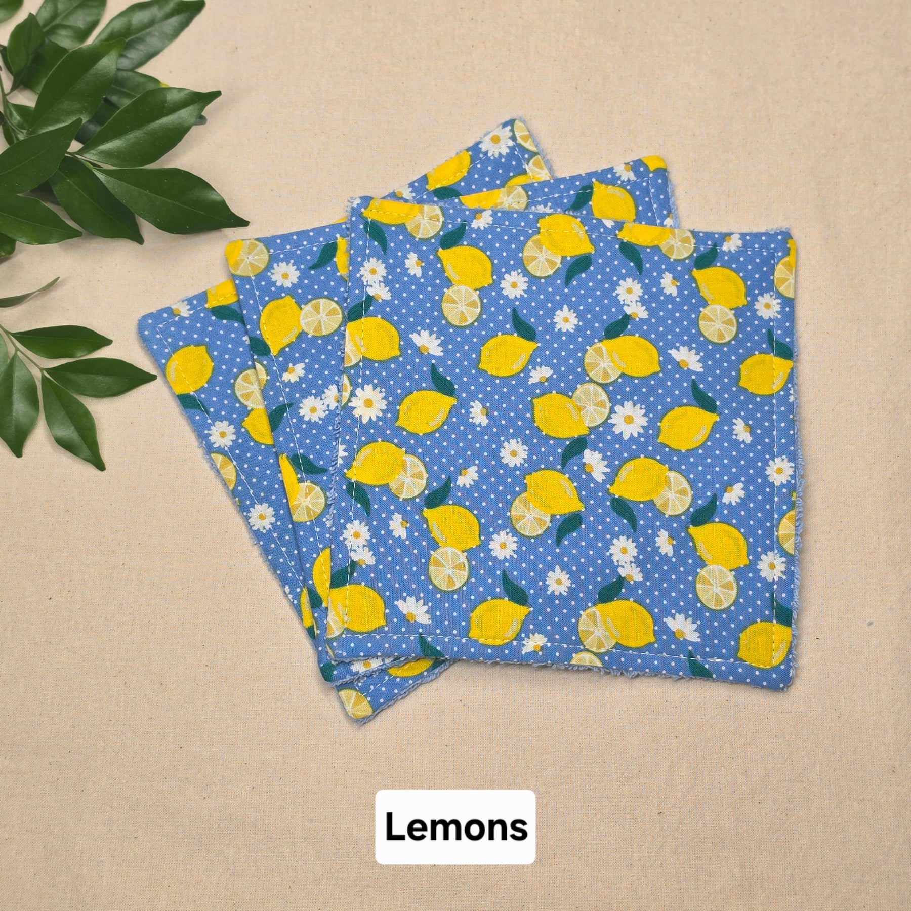 Reusable Cotton Dish Cloths 3pk