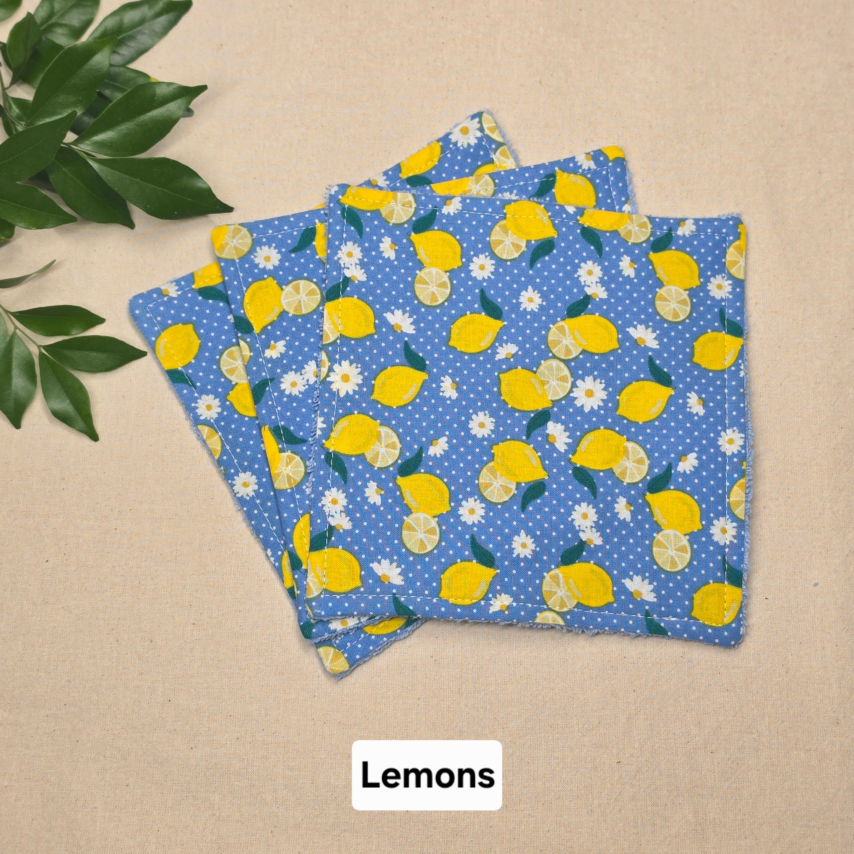 Reusable Cotton Dish Cloths 3pk