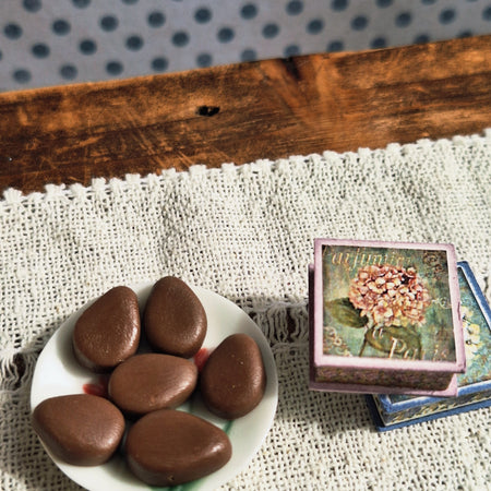 Reese's inspired peanut butter chocolate eggs