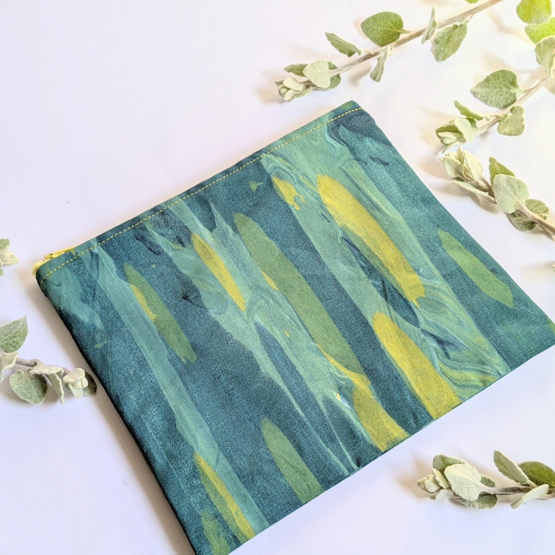 Hand Printed Fabric Pouches