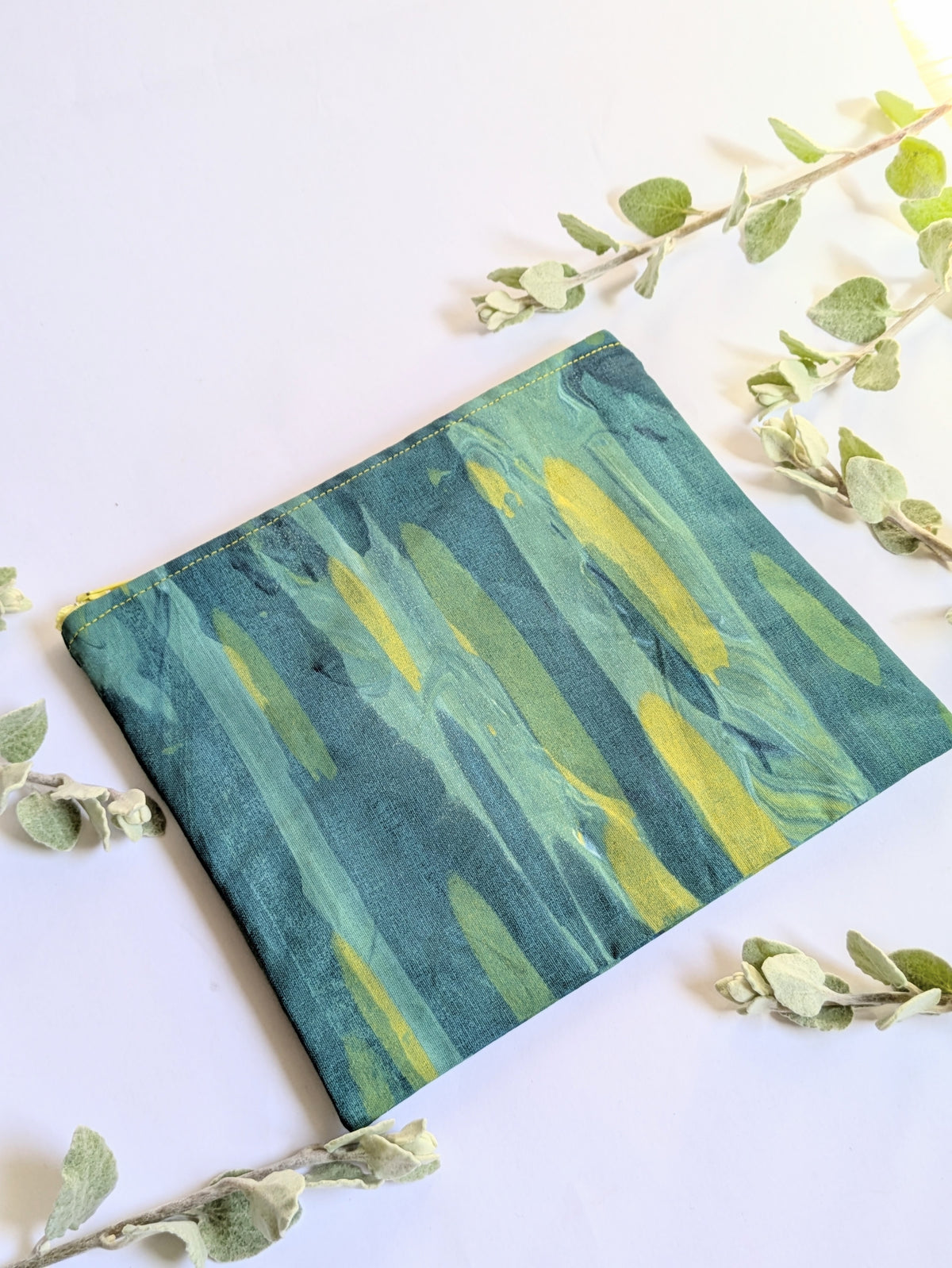 Hand Printed Fabric Pouches