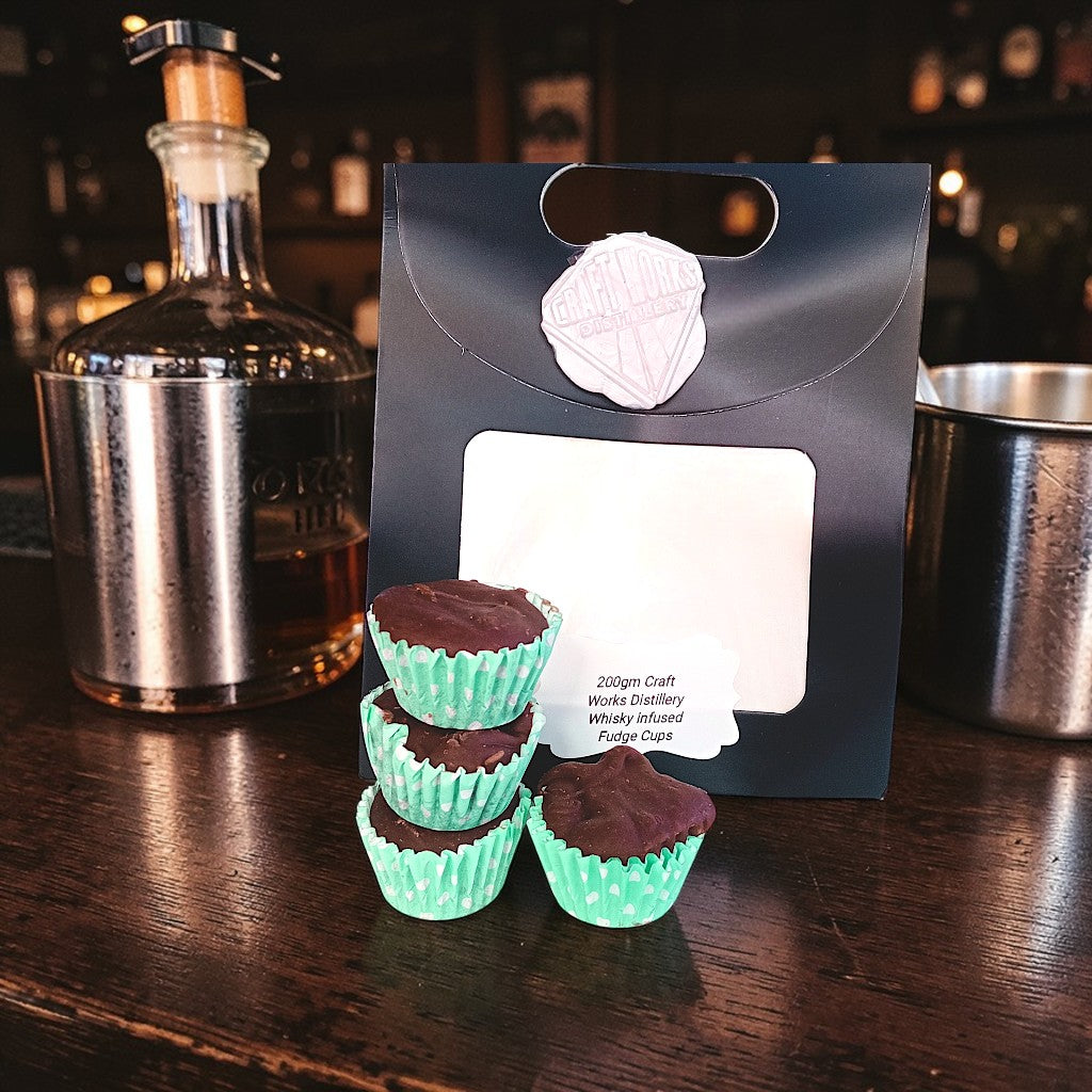 200gm Craft Works Whisky infused Fudge