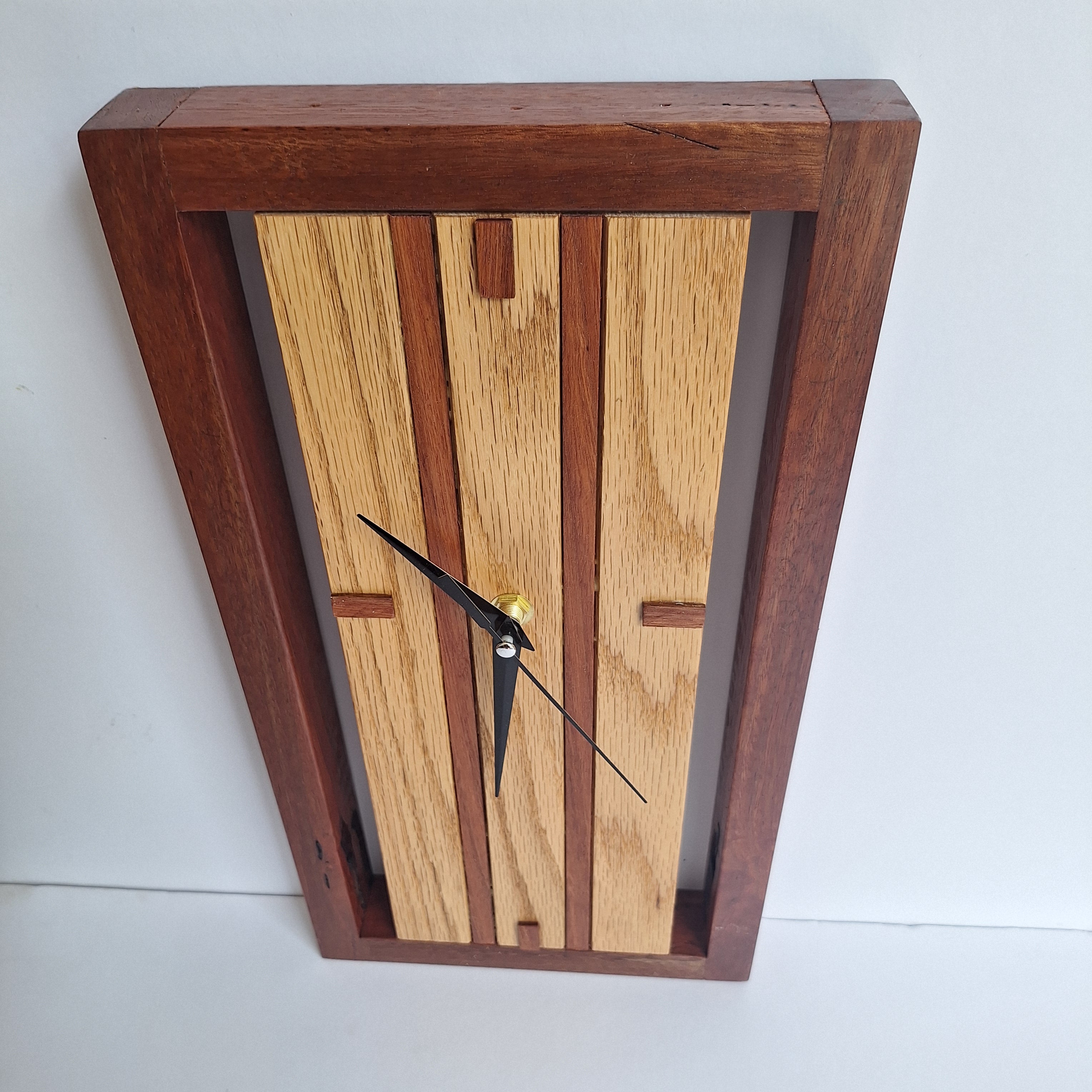 Stunning Timber Wall Clock