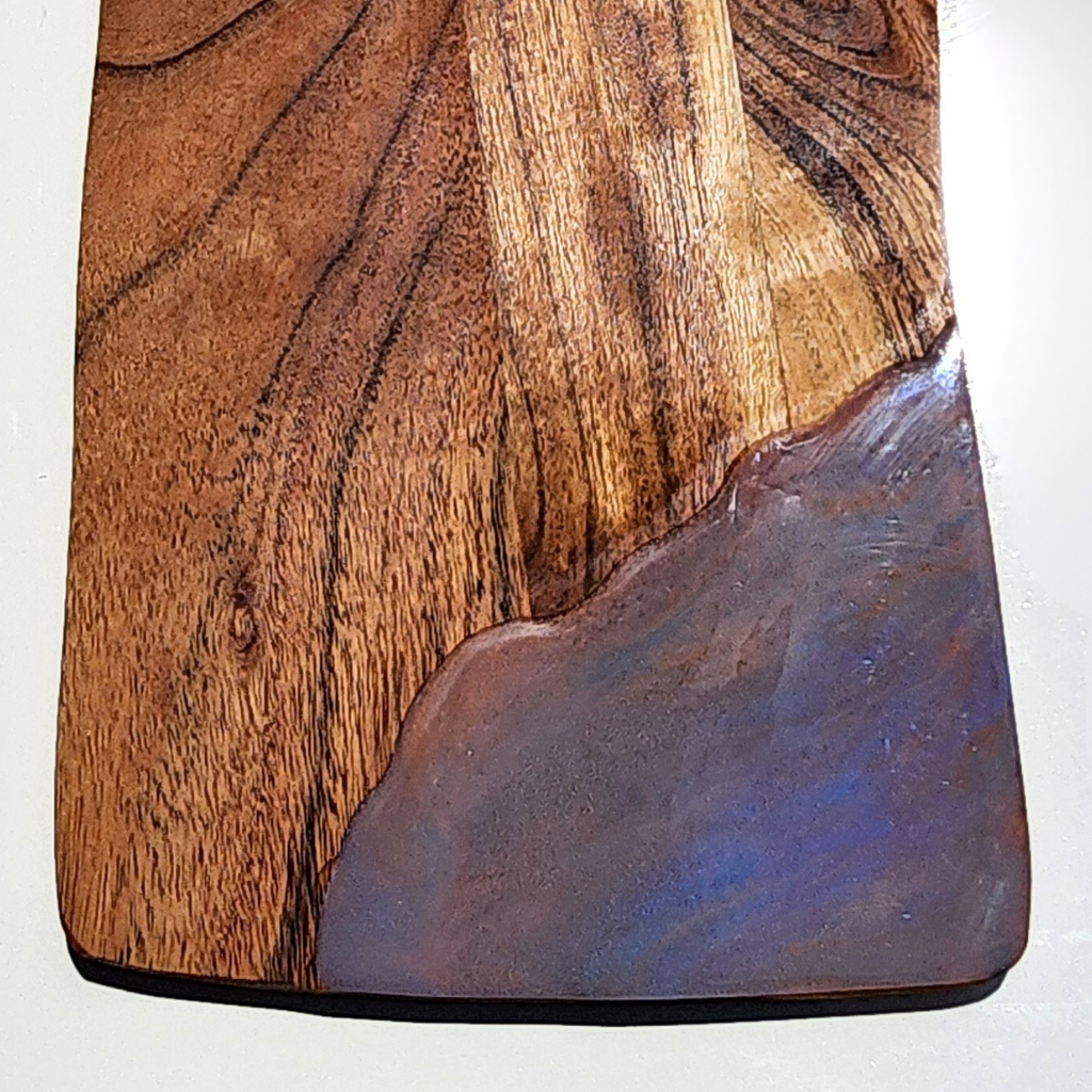 "Evening Sunset" - Resin Display Board