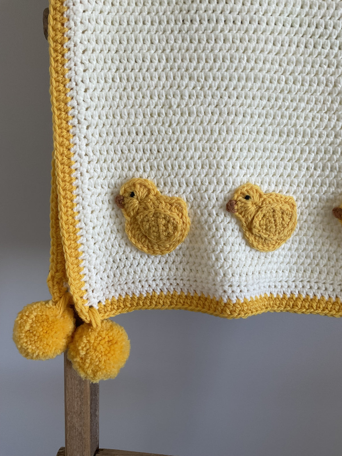 Just 5 Little Ducks Baby Blanket