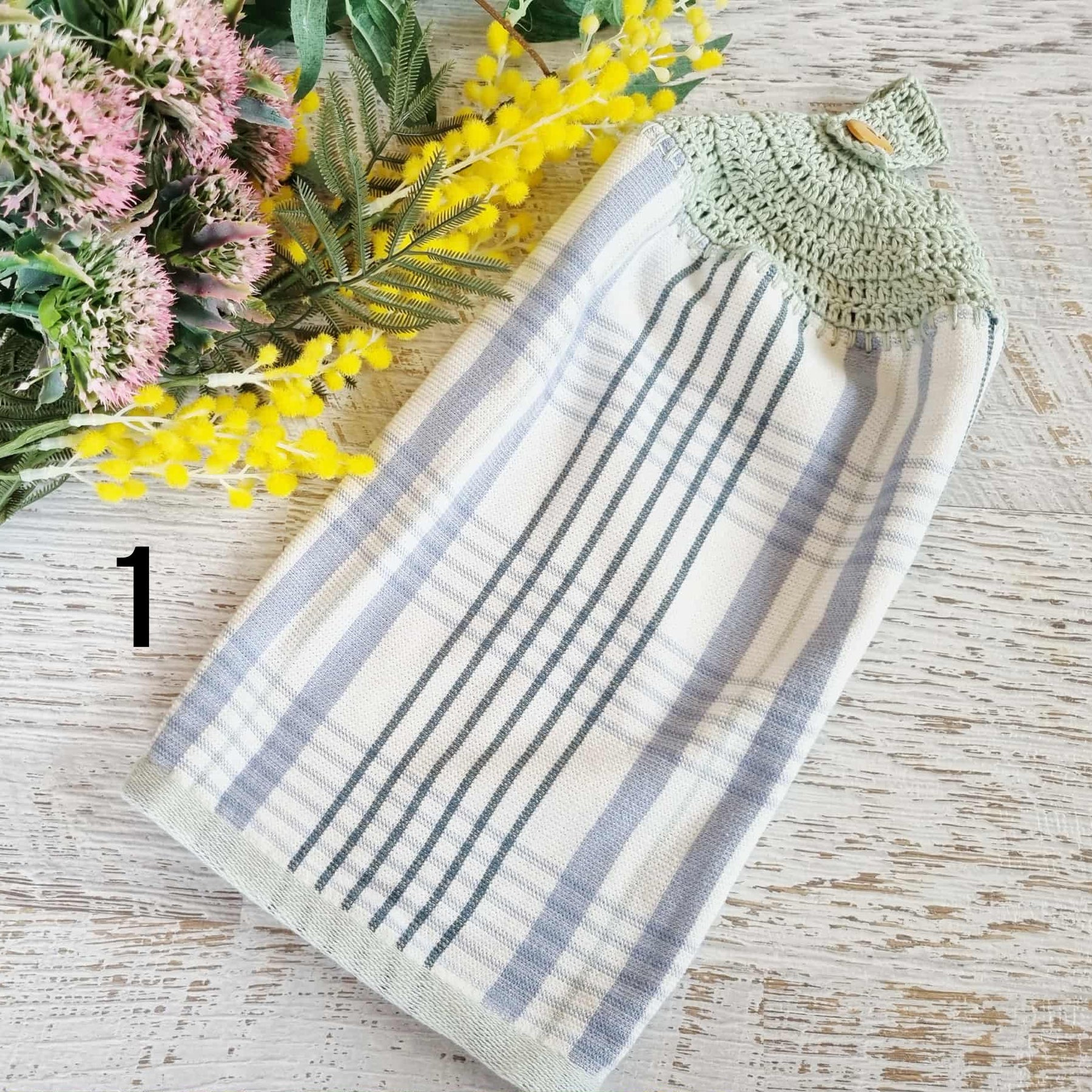 Kitchen Hand Towel | Hanging | Cotton | SINGLE LAYER | 9 Styles - 1-9