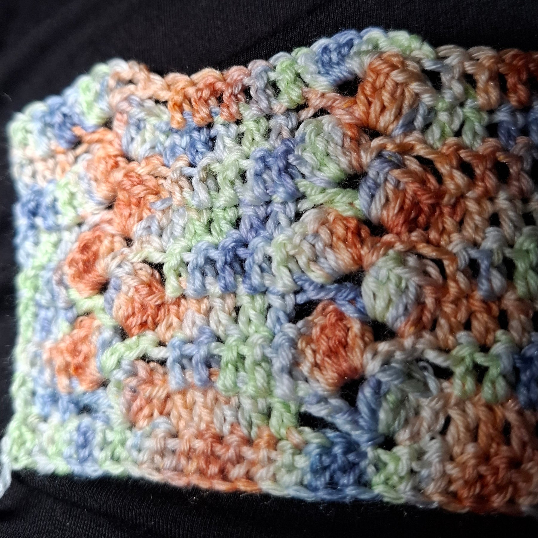 Merino Silk Infinity Scarf - "The Blind Girl"