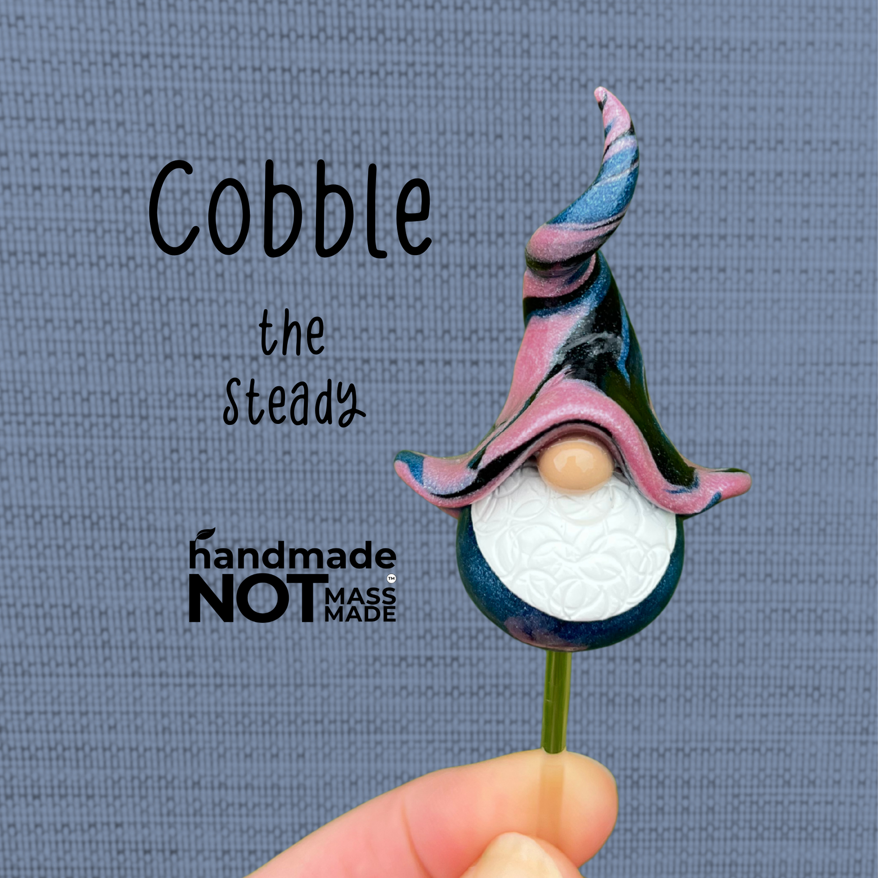Whimsical gnome trio - Bramble, Cobble & Isobel
