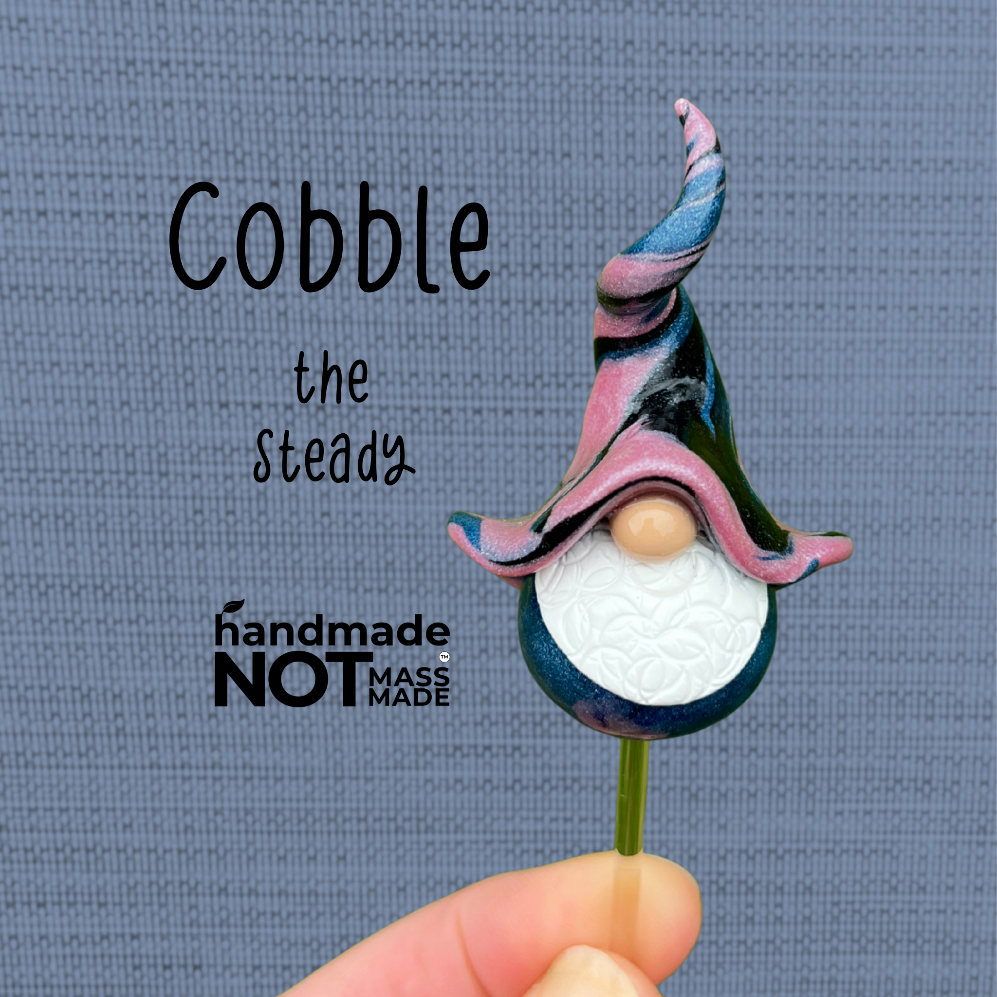 Whimsical gnome trio - Bramble, Cobble & Isobel