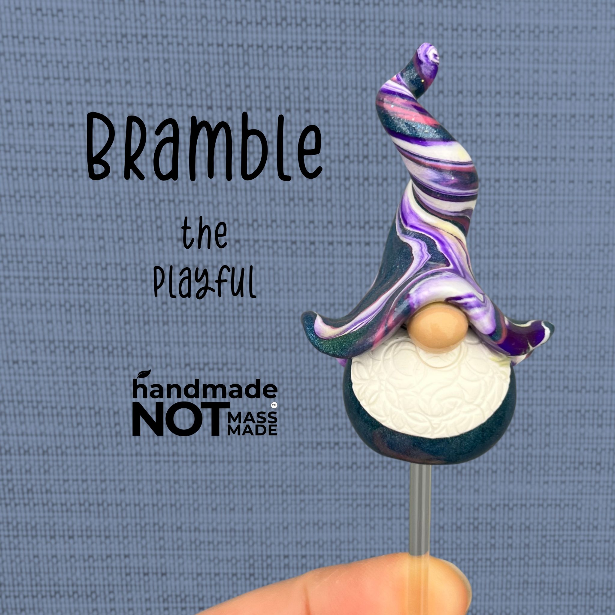 Whimsical gnome trio - Bramble, Cobble & Isobel