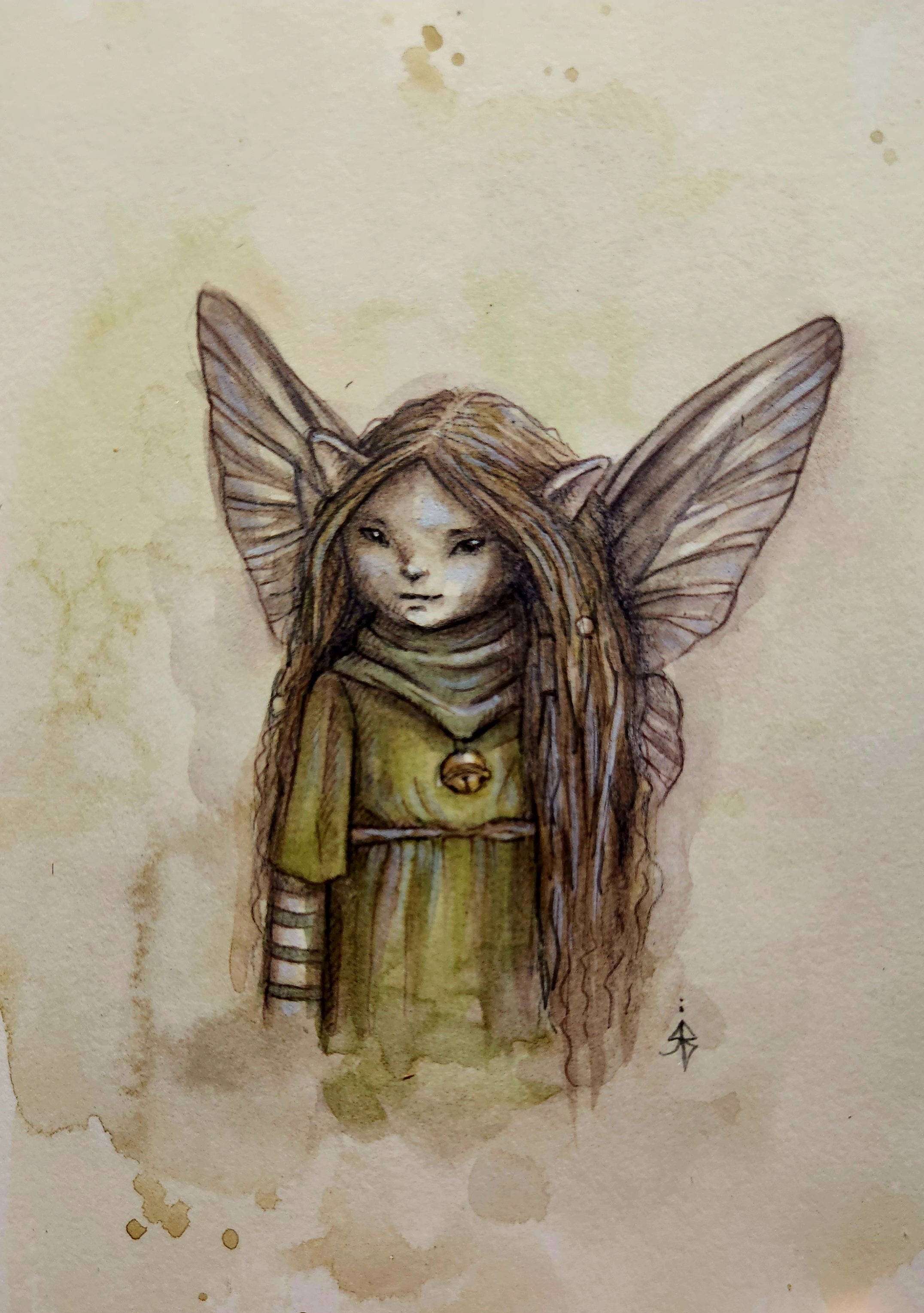 A6 Mini Art Print - Wee House Elf