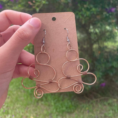 Meditation earrings