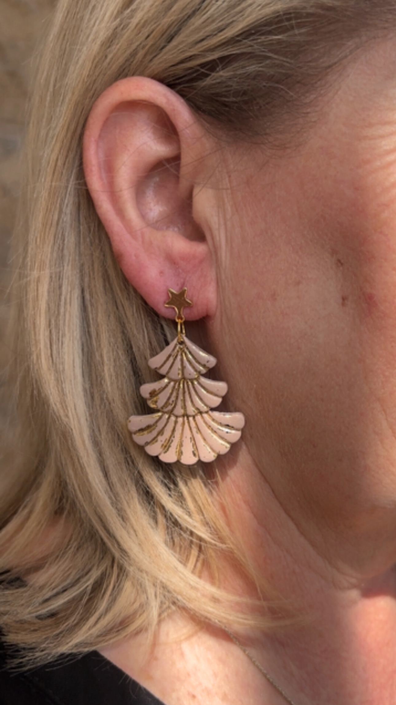 "Glamour" Christmas Tree Earring