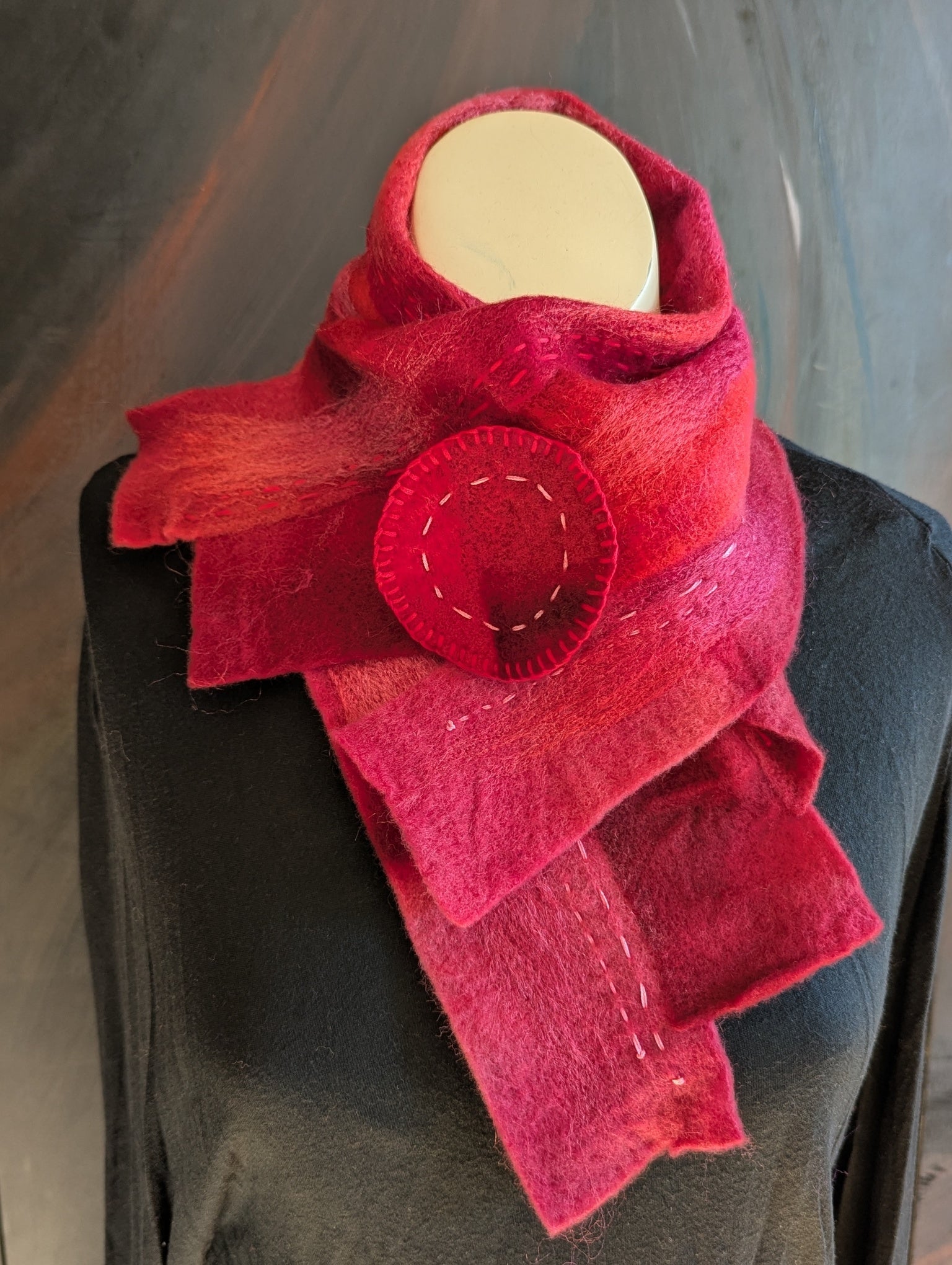 Merino Neck Warmer-Kiss Me