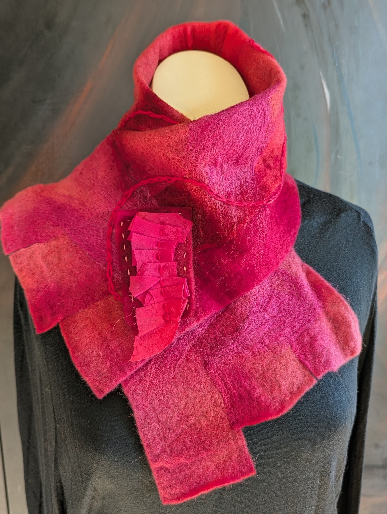 Merino Neck Warmer-Kiss Me
