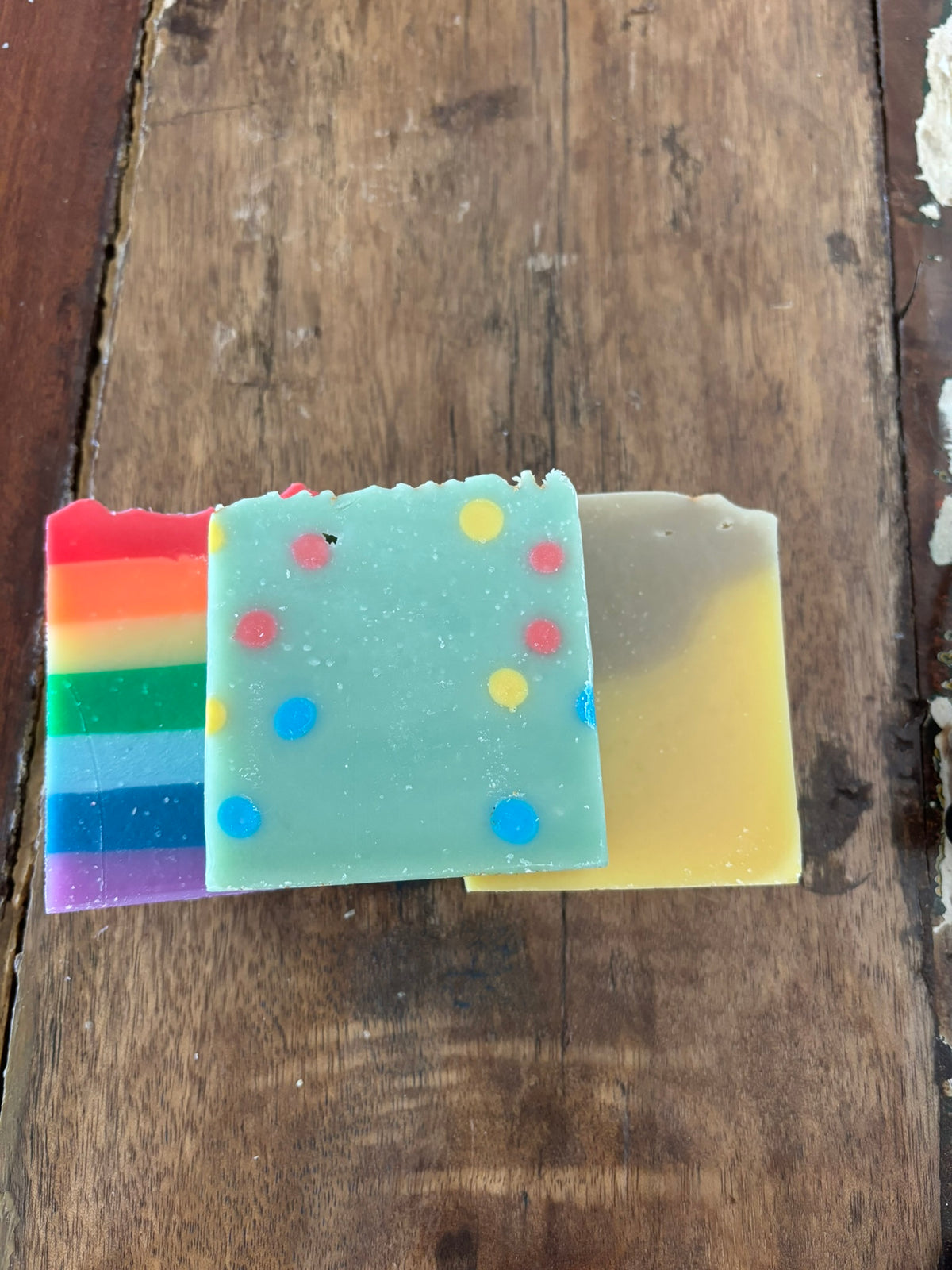 Tallow & Coconut Milk 3 Handmade Soaps Pack