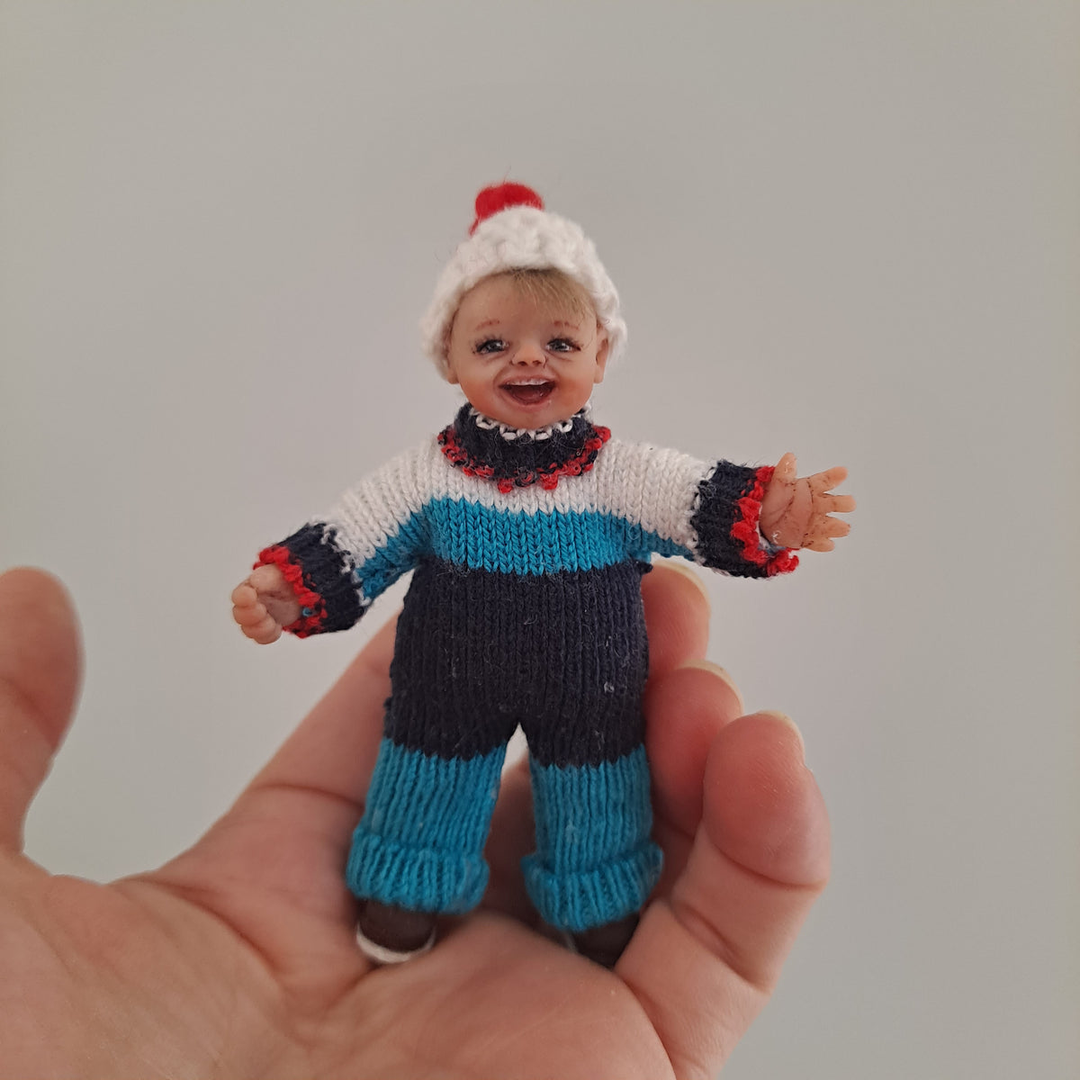 1:12 OOAK Doll miniature/ Brothers