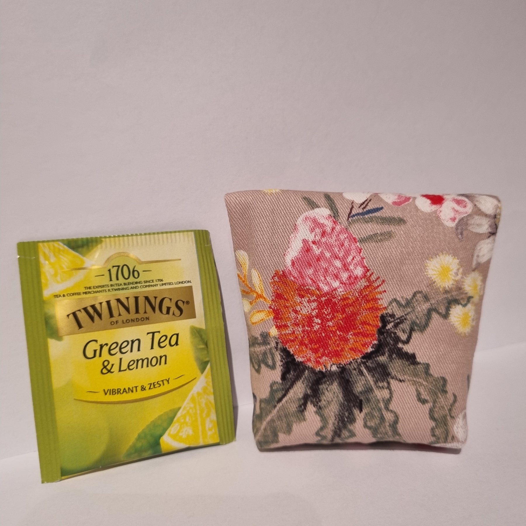 Teabag Holder - Small Foldover Pouch - Teabag Wallet