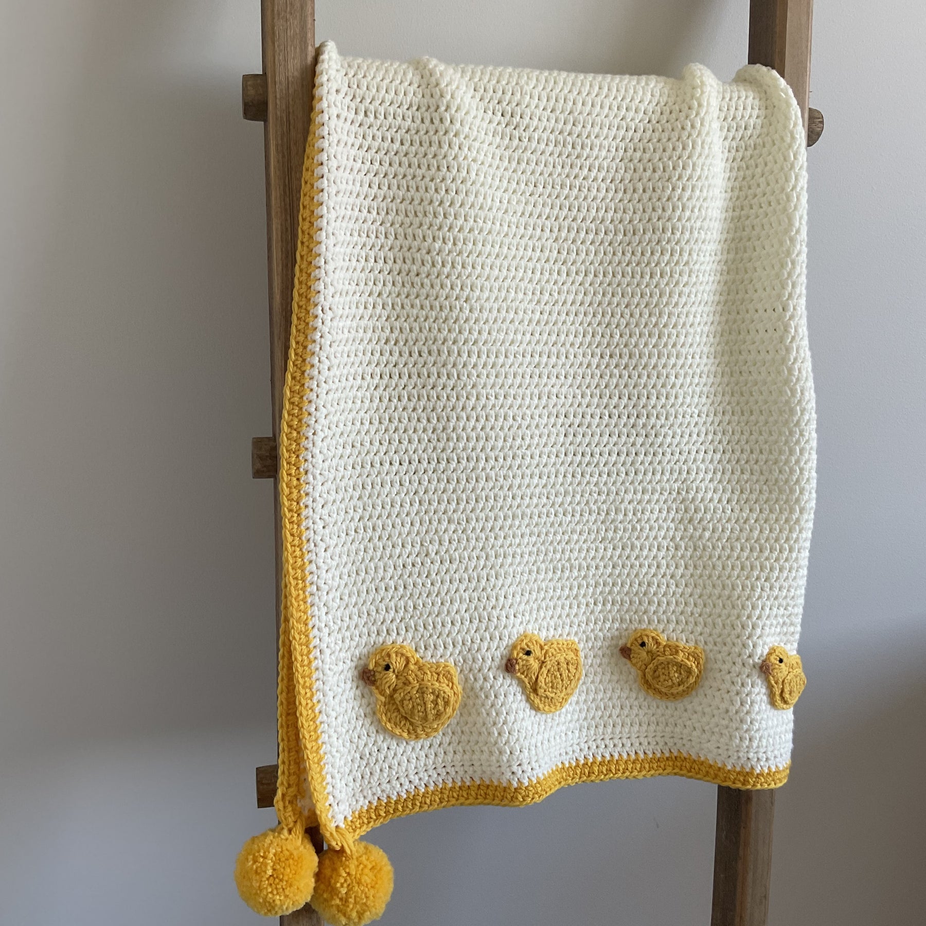Just 5 Little Ducks Baby Blanket