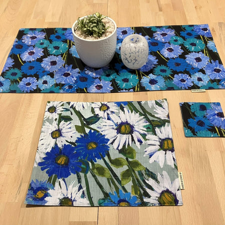 handmade australian native reversible - large daisies