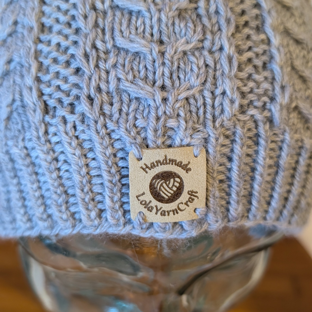 Among the Elk Beanie, Antler pattern