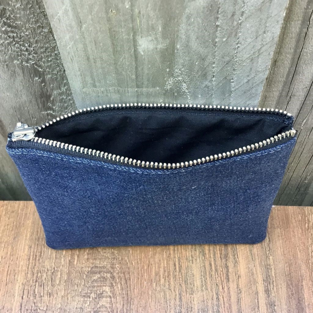 Upcycled Denim Purse – Simple Denim Heart #1