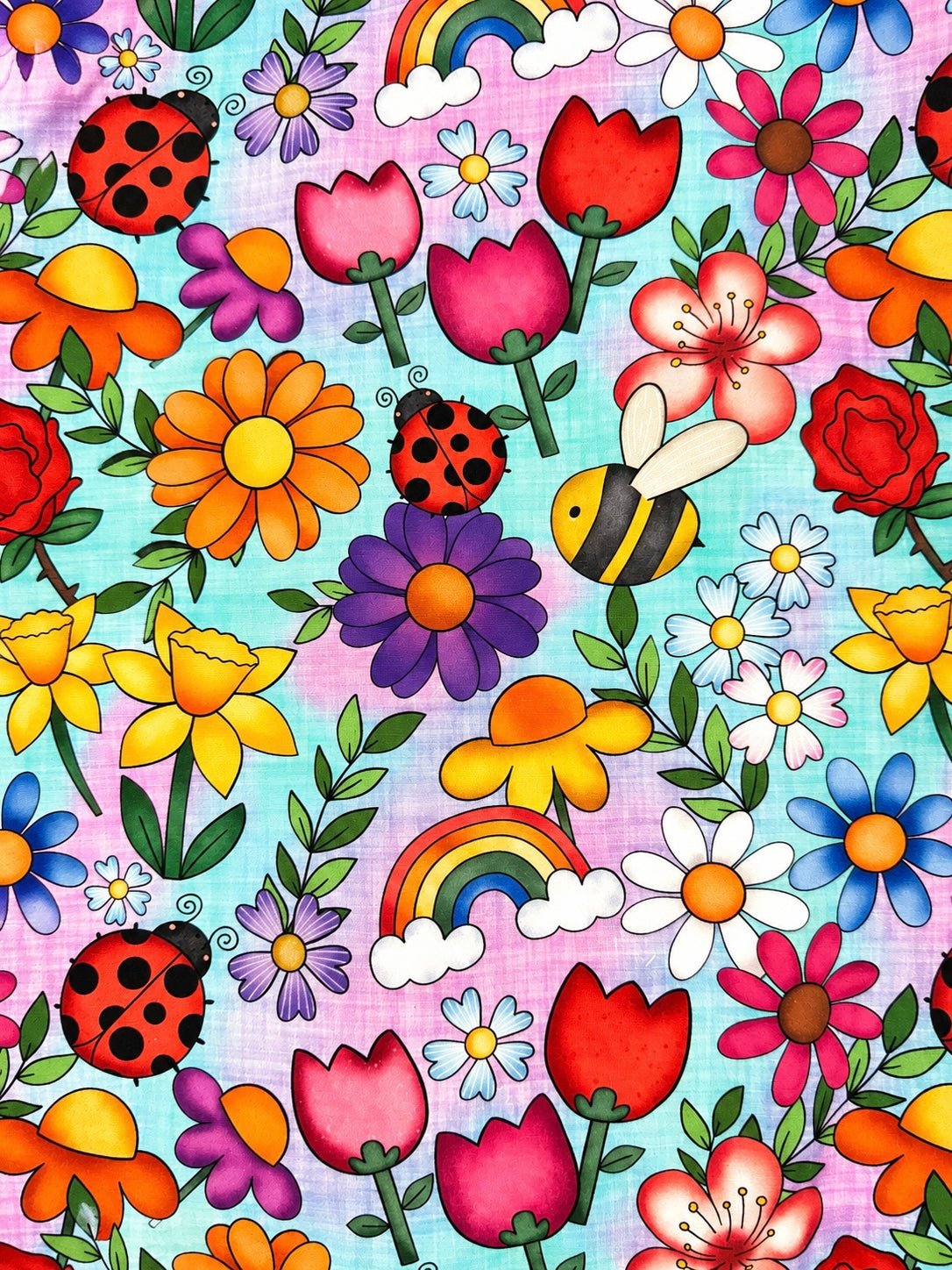 Flower Collection|Spring Garden Overalls
