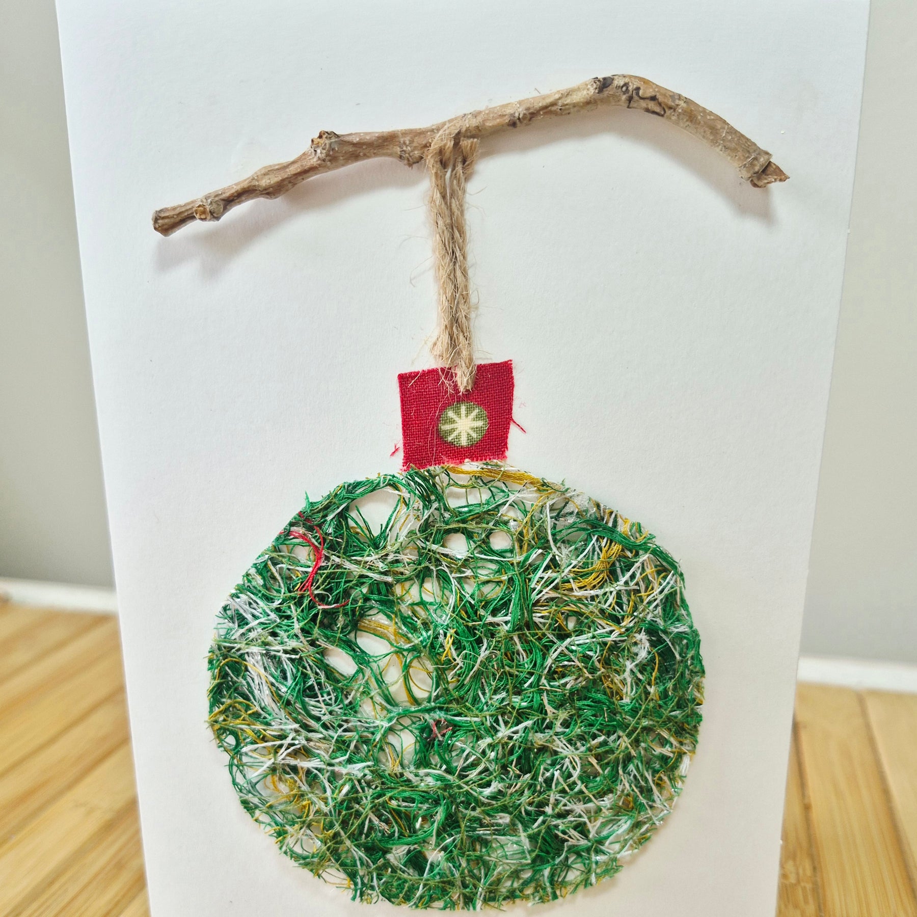 Exquisite Handmade Christmas Card Set - Pack of 3