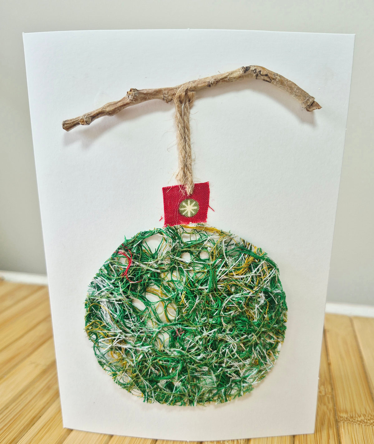 Exquisite Handmade Christmas Card Set - Pack of 3