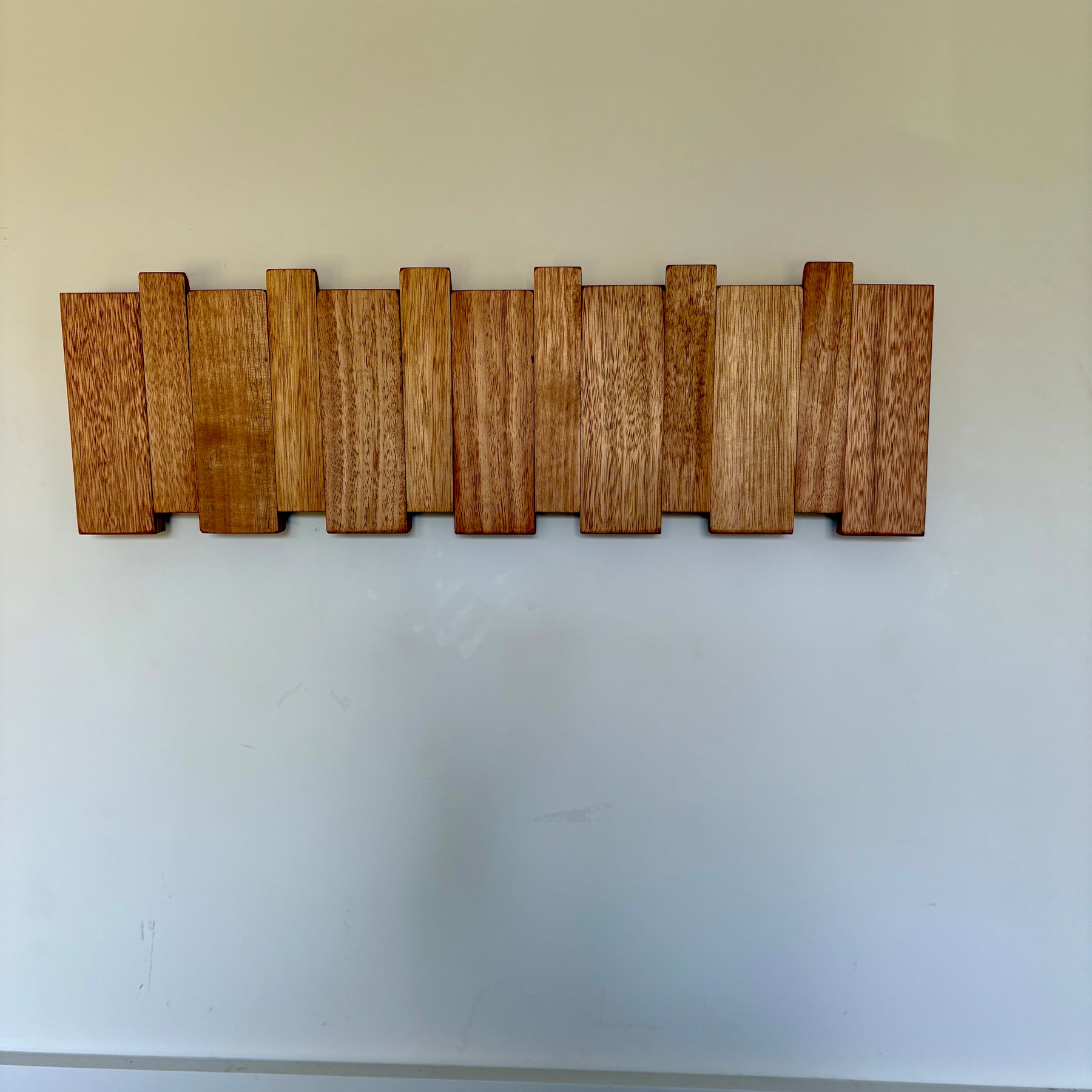 No.2 Tasmanian oak Piano style Coatrack