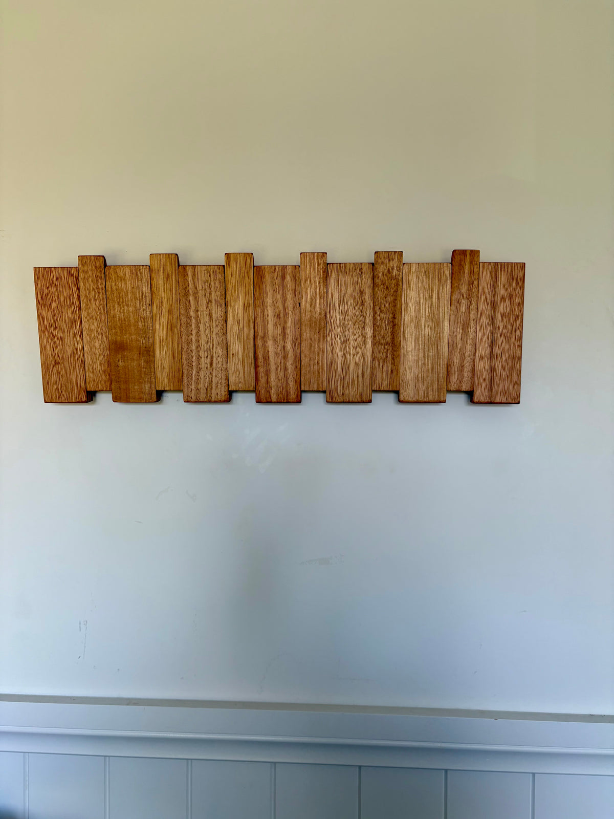 No.2 Tasmanian oak Piano style Coatrack