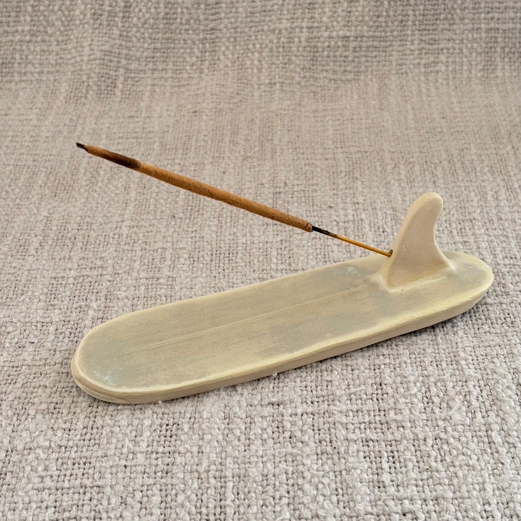 Surfboard Incense Holder - Seafoam