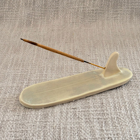Surfboard Incense Holder - Seafoam
