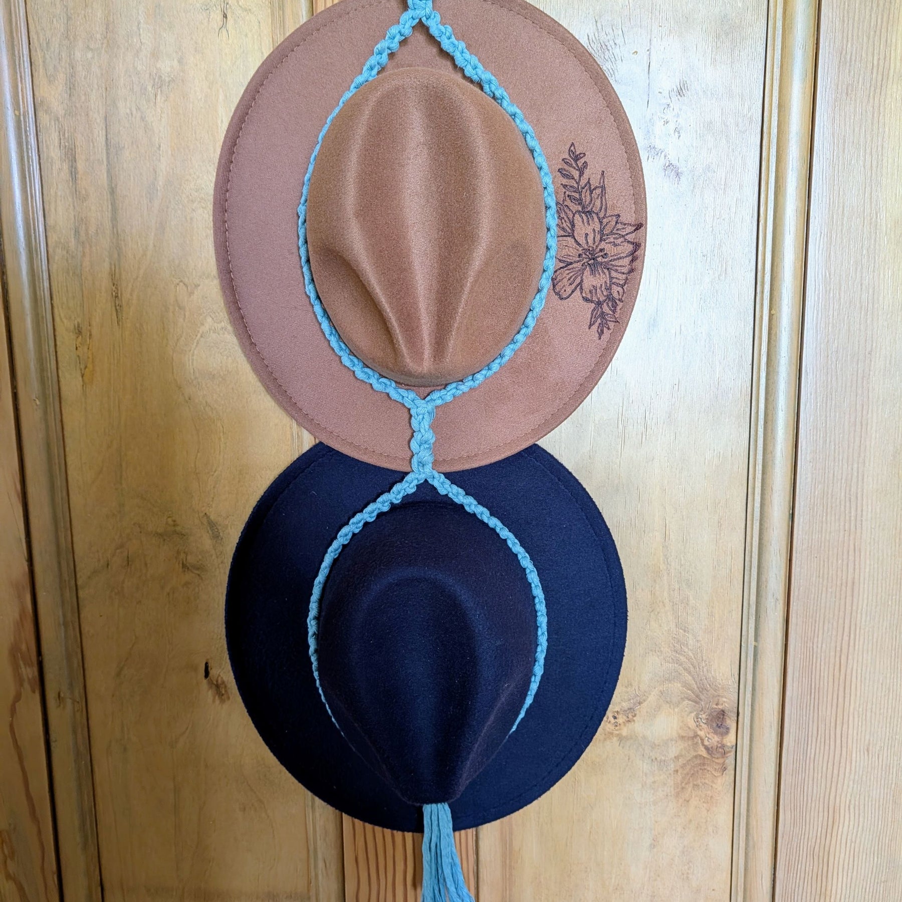 Kemena Single & Double Macrame Hat Hanger