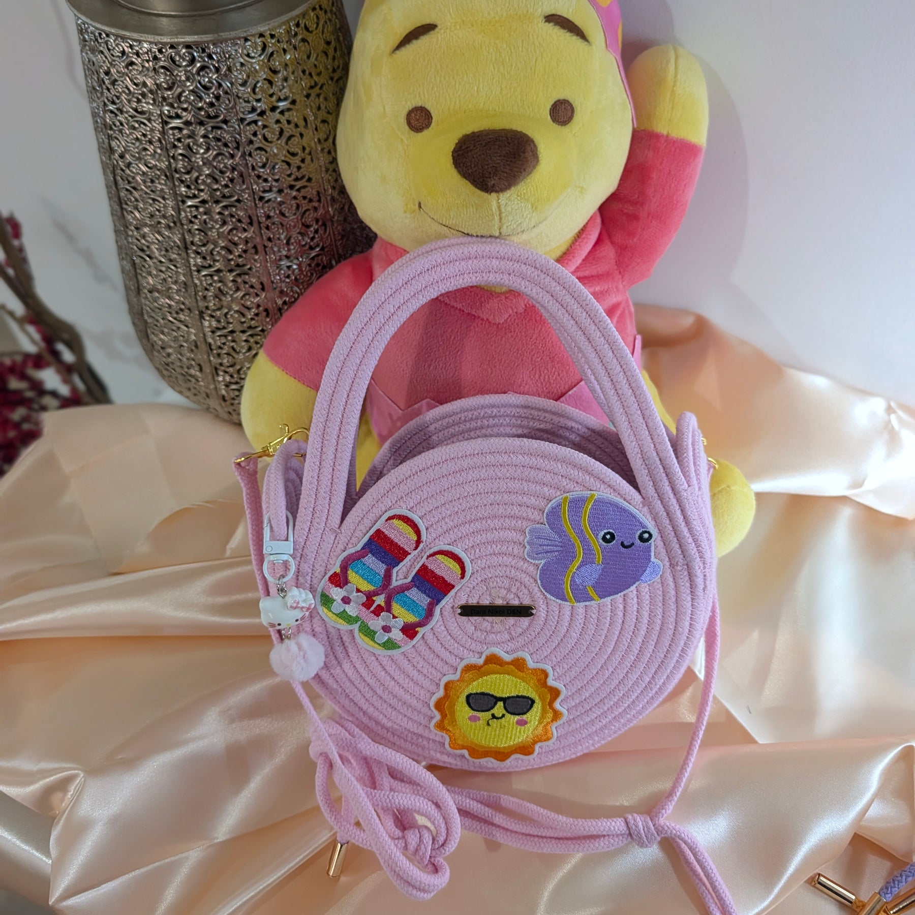 Little Joy Handmade Kids Cotton Cord Bags