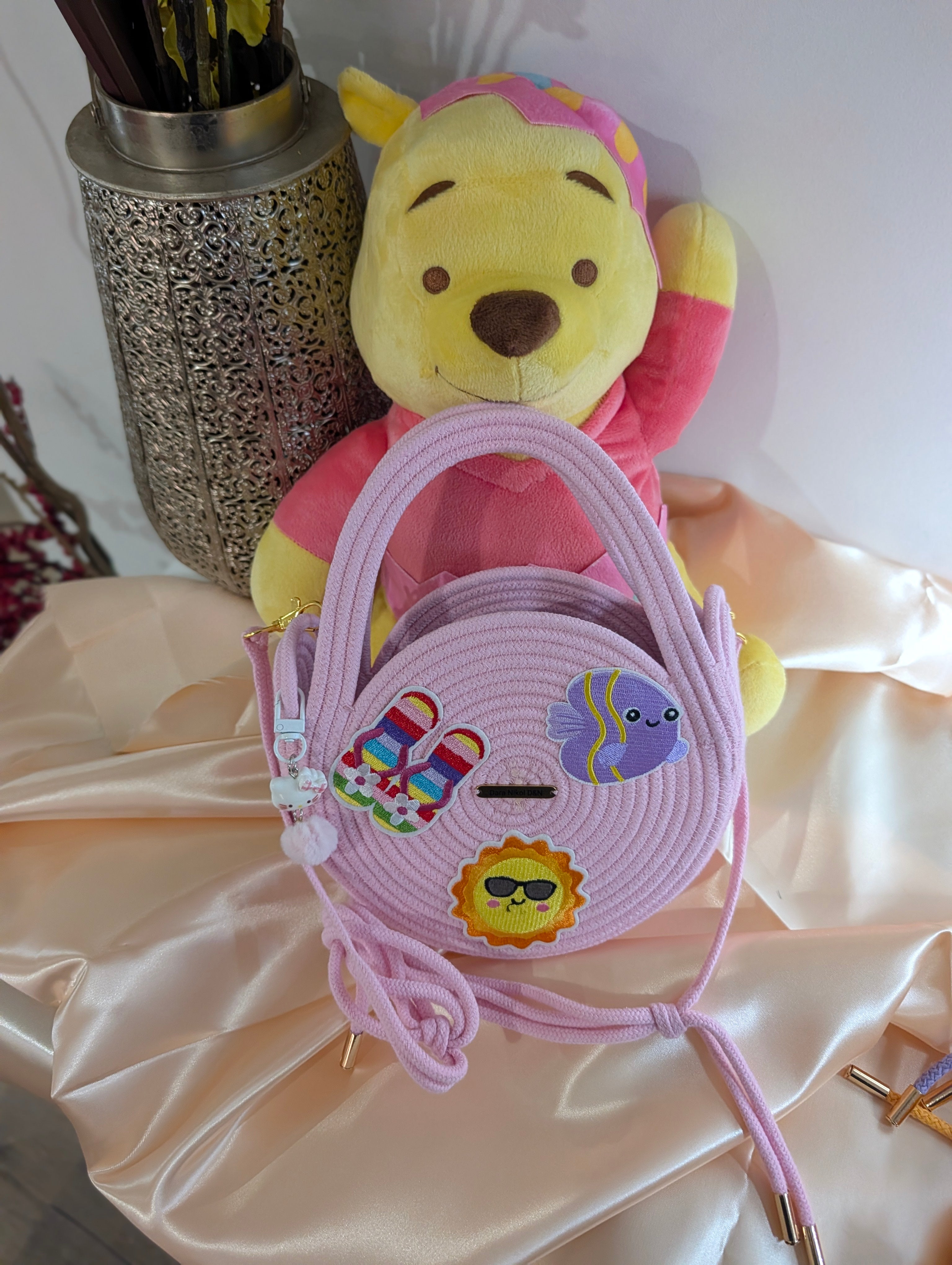 Little Joy Handmade Kids Cotton Cord Bags