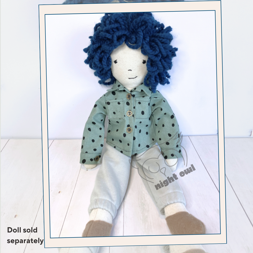 Three Piece Outfit| 53cm Doll Wardrobe Collection| Winter Wanderers