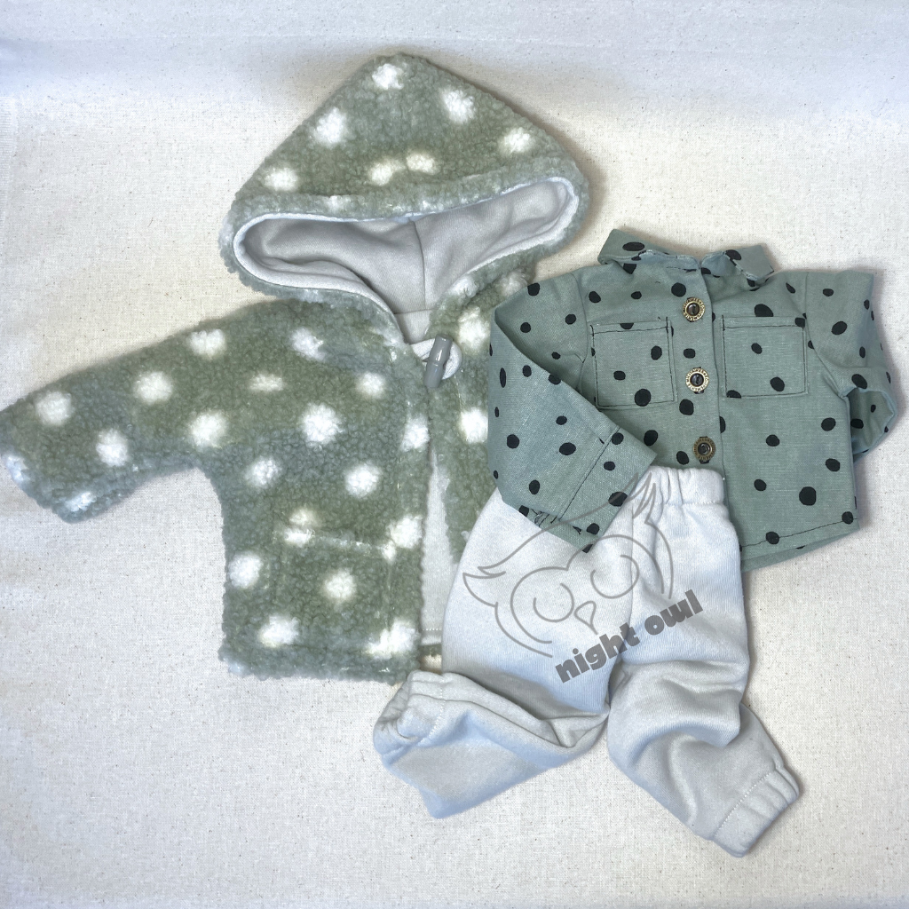 Three Piece Outfit| 53cm Doll Wardrobe Collection| Winter Wanderers