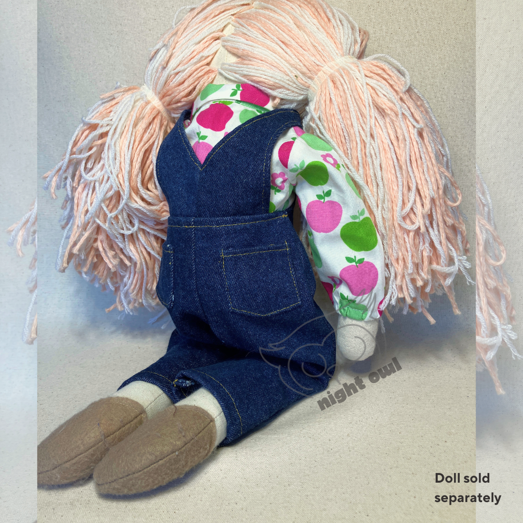 Six Piece Set| 53cm Doll Wardrobe Collection| Apple Orchards