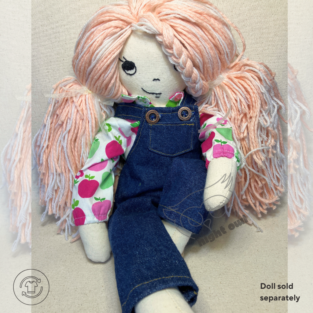 Six Piece Set| 53cm Doll Wardrobe Collection| Apple Orchards