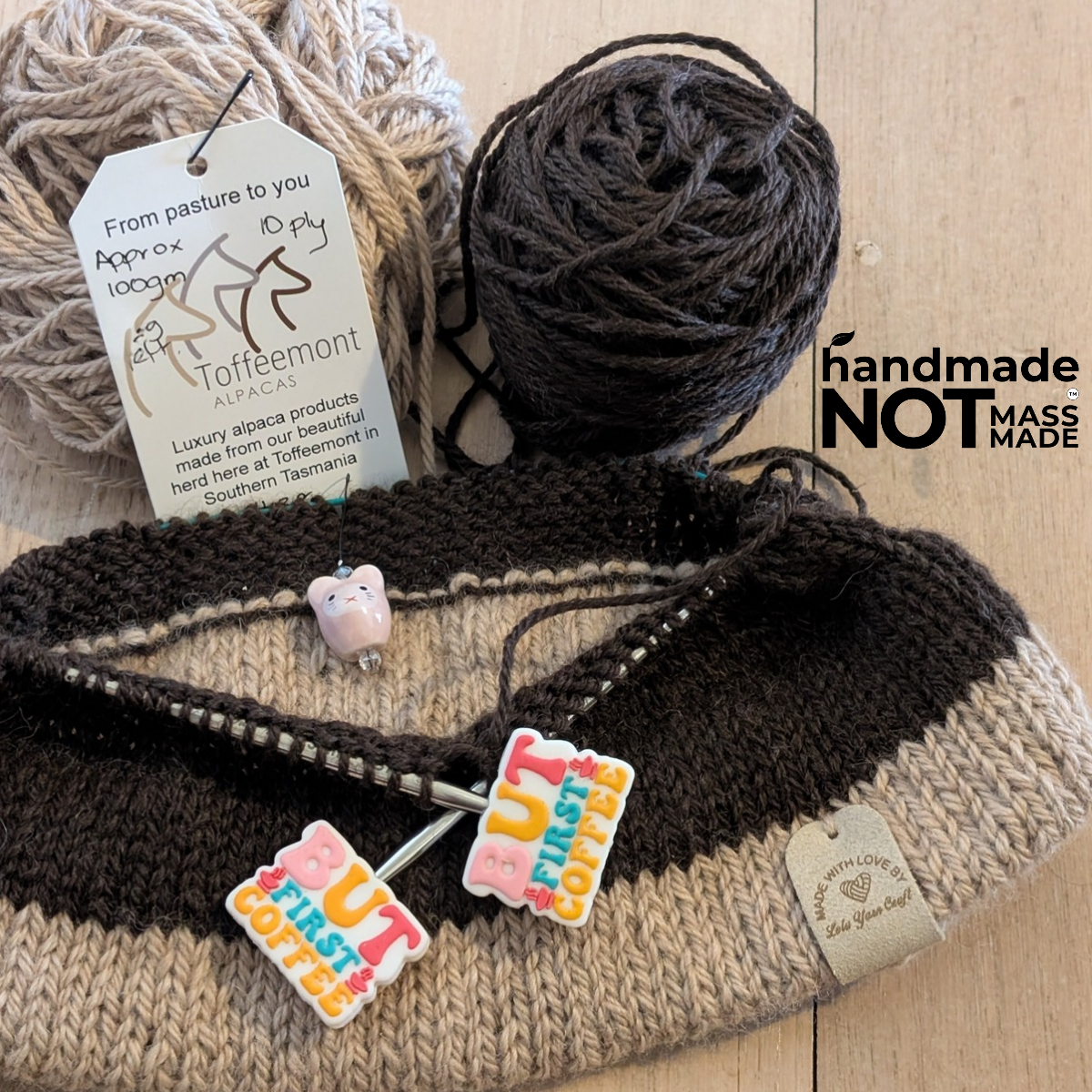 Natural Alpaca Beanie