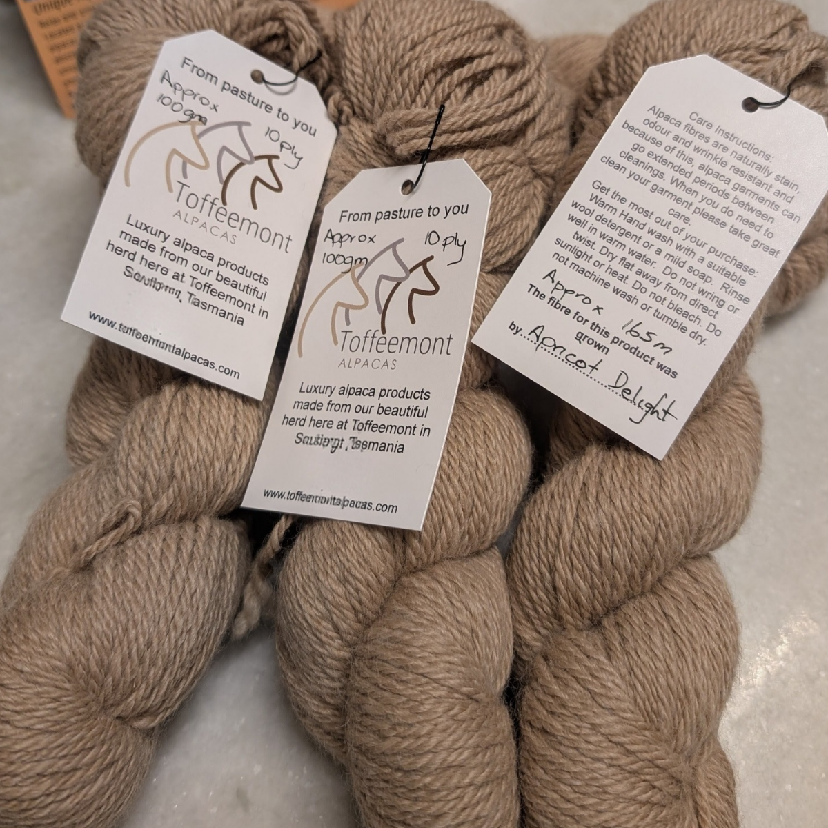 Natural Alpaca Beanie