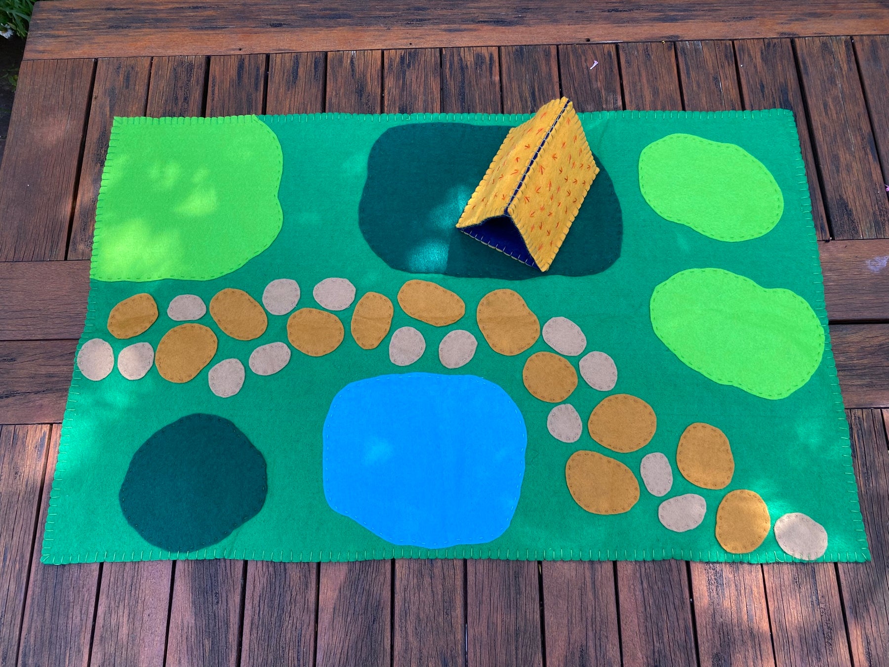 Play Felt Mat Large - Explore the outdoors #3
