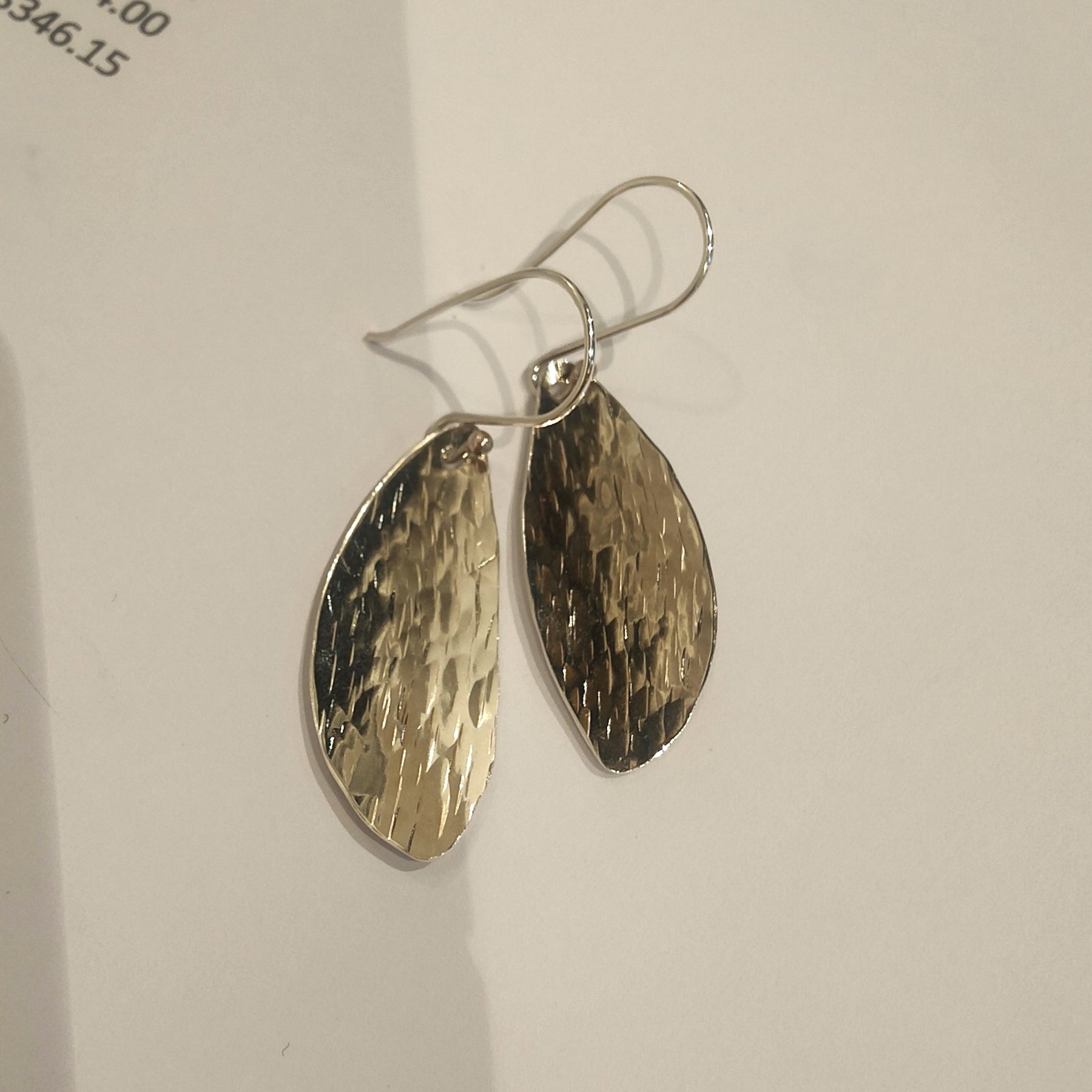 Moonlit Bark Sterling Silver Earrings
